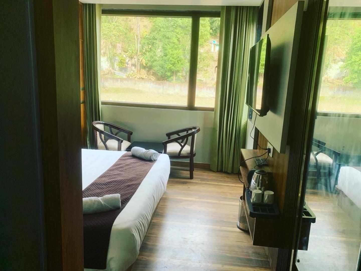 Hotel & Hostel Vimal Ganga Rishīkesh Eksteriør billede